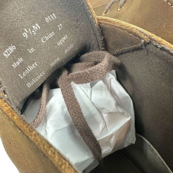 Clark’s Brown Nubuck Leather Chukka Boots Men’s Size 9.5M main image 9